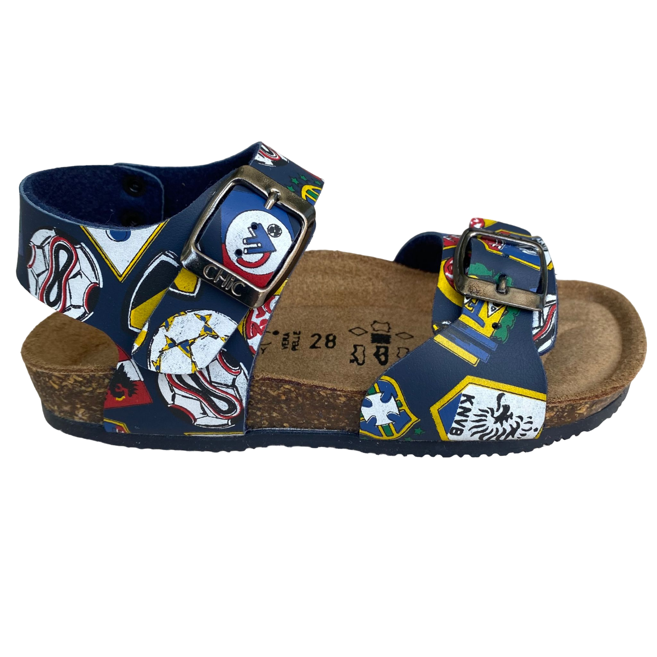 Biochic Sandalo Bambino BC75088MB Mundial Blu
