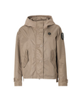 Blauer giacca liscia da donna con cappuccio Marcella 25SBLDC01222-007108 282 beige