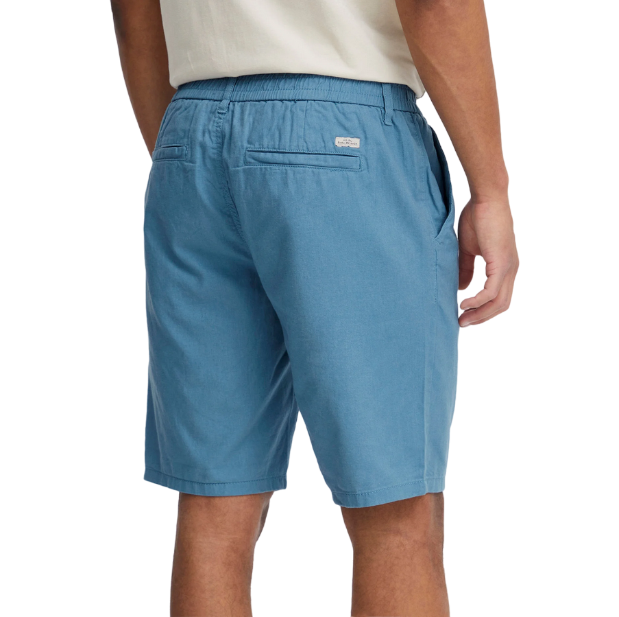 Blend men's shorts with elastic waist 20716719 184042 blue