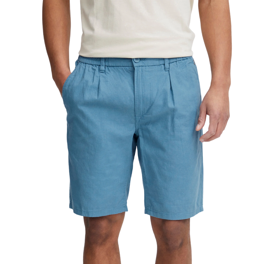 Blend men's shorts with elastic waist 20716719 184042 blue