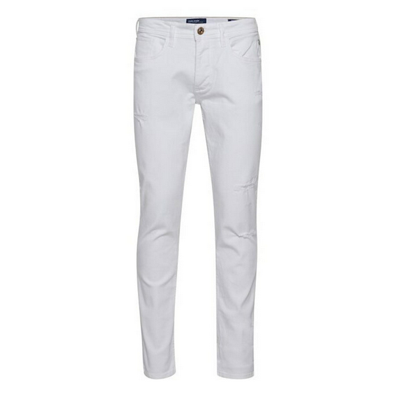 Blend pantalone uomo denim bianco Jet Fit Destroy 20713652 200287 white