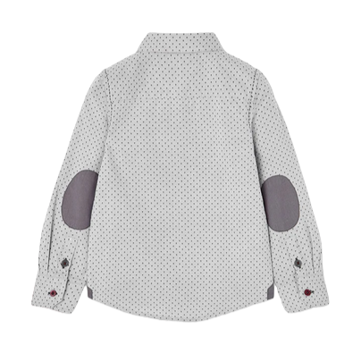 Boboli Long sleeve oxford shirt for boys 737209 9174 grey