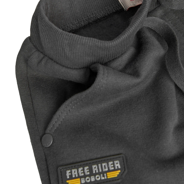 Boboli Completo di felpa e pantaloni in felpa per neonato maschio 319070 1207 giallo-grigio