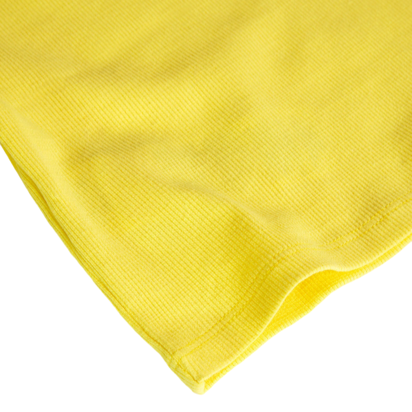 Boboli Ribbed jersey t-shirt for girls 498034 1199 yellow