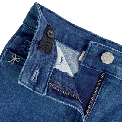 Boboli Elastic denim trousers for boys 490542 blue