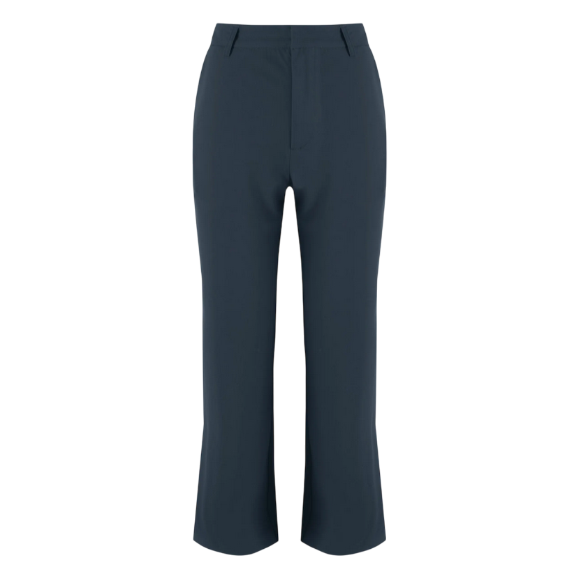 Bomboogie pantalone da donna in cotone jersey tecnico PWMOONTJXP5 297 blu scuro1