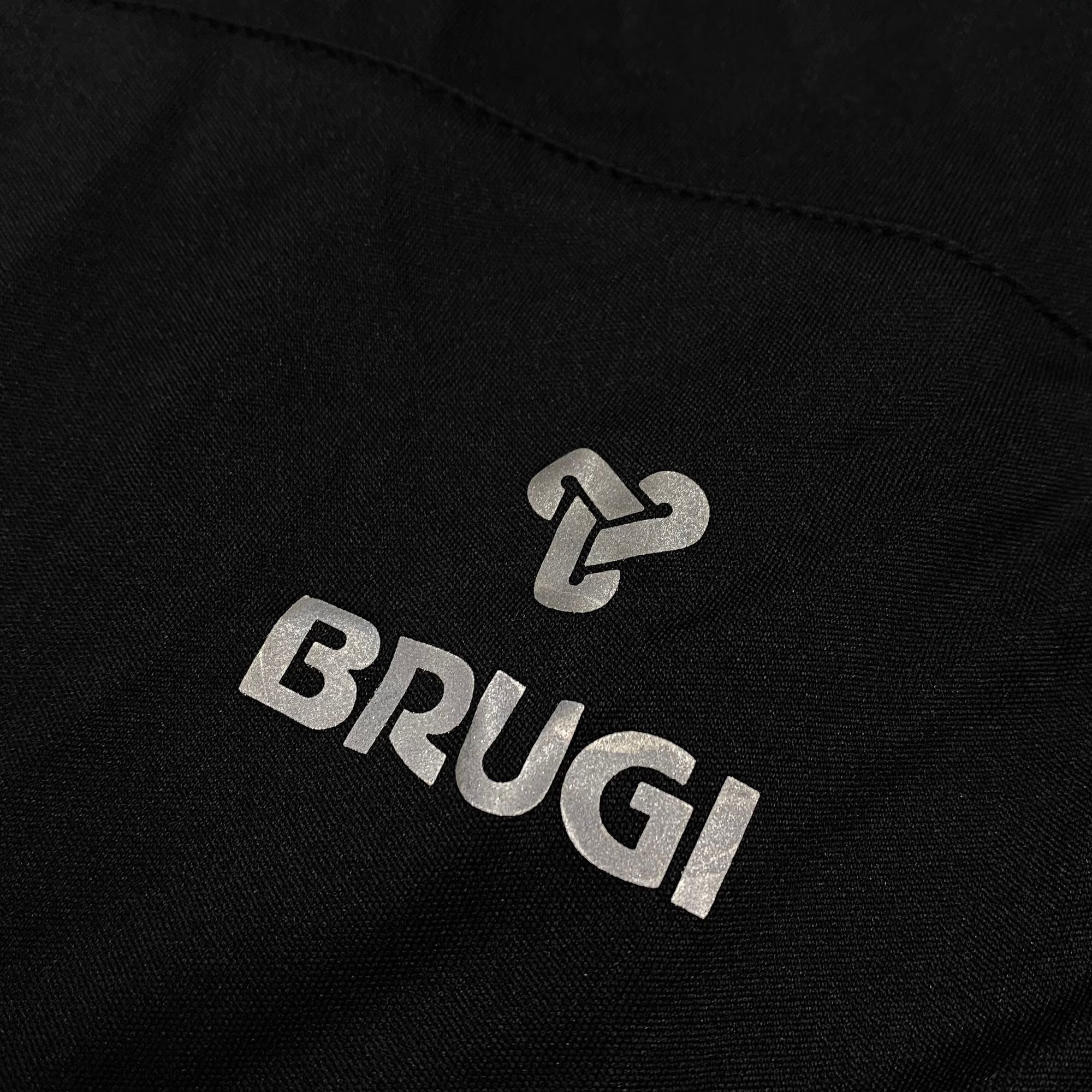 Brugi maglietta da ciclista con cerniera intera da uomo K24L P3P azzurro-nero