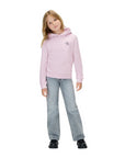 Calvin Klein Felpa con Cappuccio Unisex Junior IU0IU00712BEH rosa - vista frontale