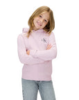 Calvin Klein Felpa con Cappuccio Unisex Junior IU0IU00712BEH rosa - vista principale