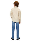 Calvin Klein Jeans Dad Fit IB0IB02547 Washed Blue Cf per Junior - Stile e Comfort - vista posteriore