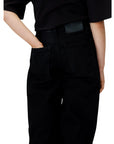 Calvin Klein Jeans High Rise Wide Leg IG0IG029981BY Blu per Bambina - Jeans a Vita Alta con Gamba Larga - dettaglio tasca posteriore
