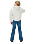 Calvin Klein Jeans Mid Rise Flared per Ragazza - Stile Flared a Vita Media - vista posteriore