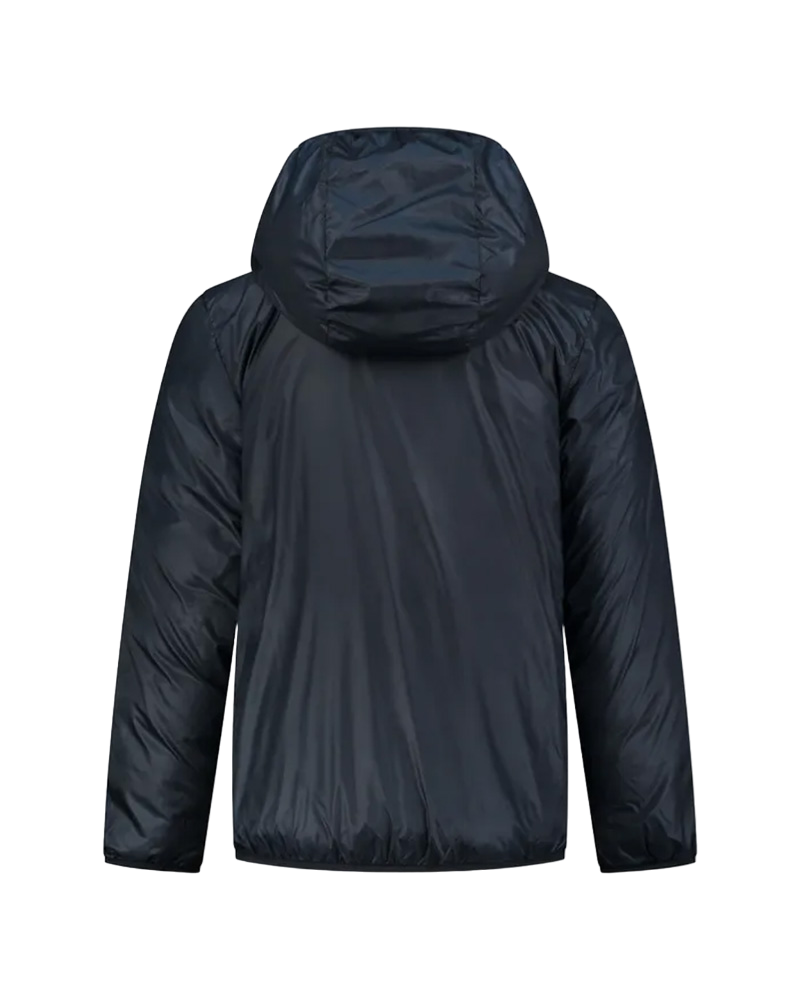 Champion Giubbotto con cappuccio reversibile 306570 BS501 blu-azzurro