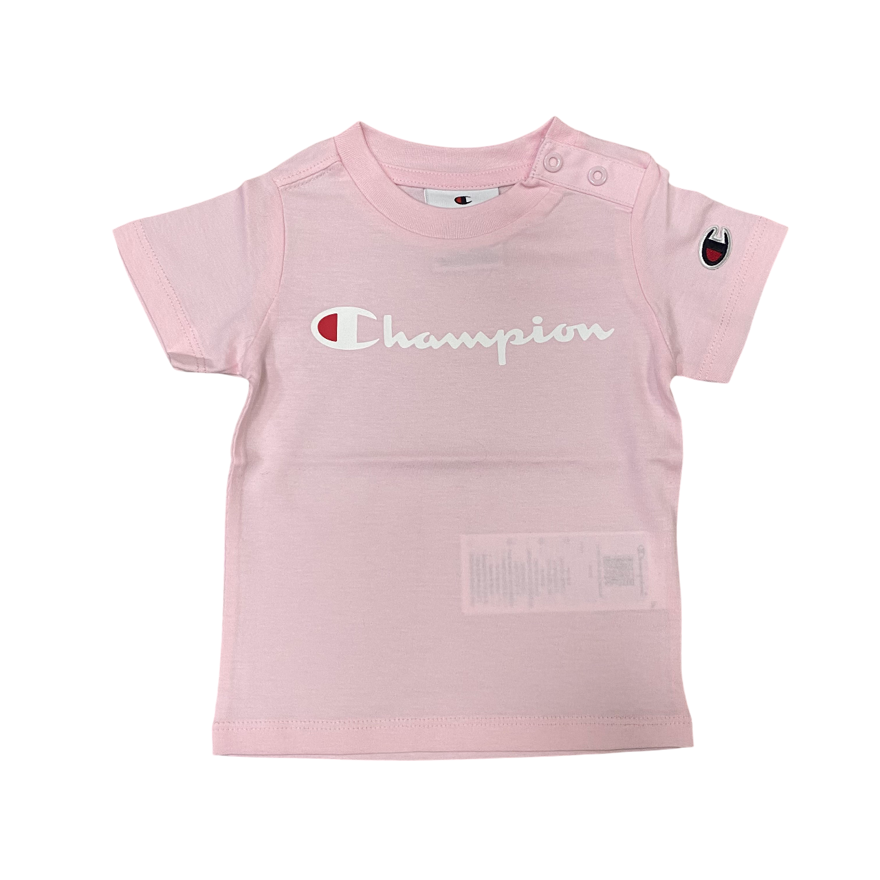 Champion 3 magliette manica corta da bambina 306900 RS069 rosso-panna-rosa