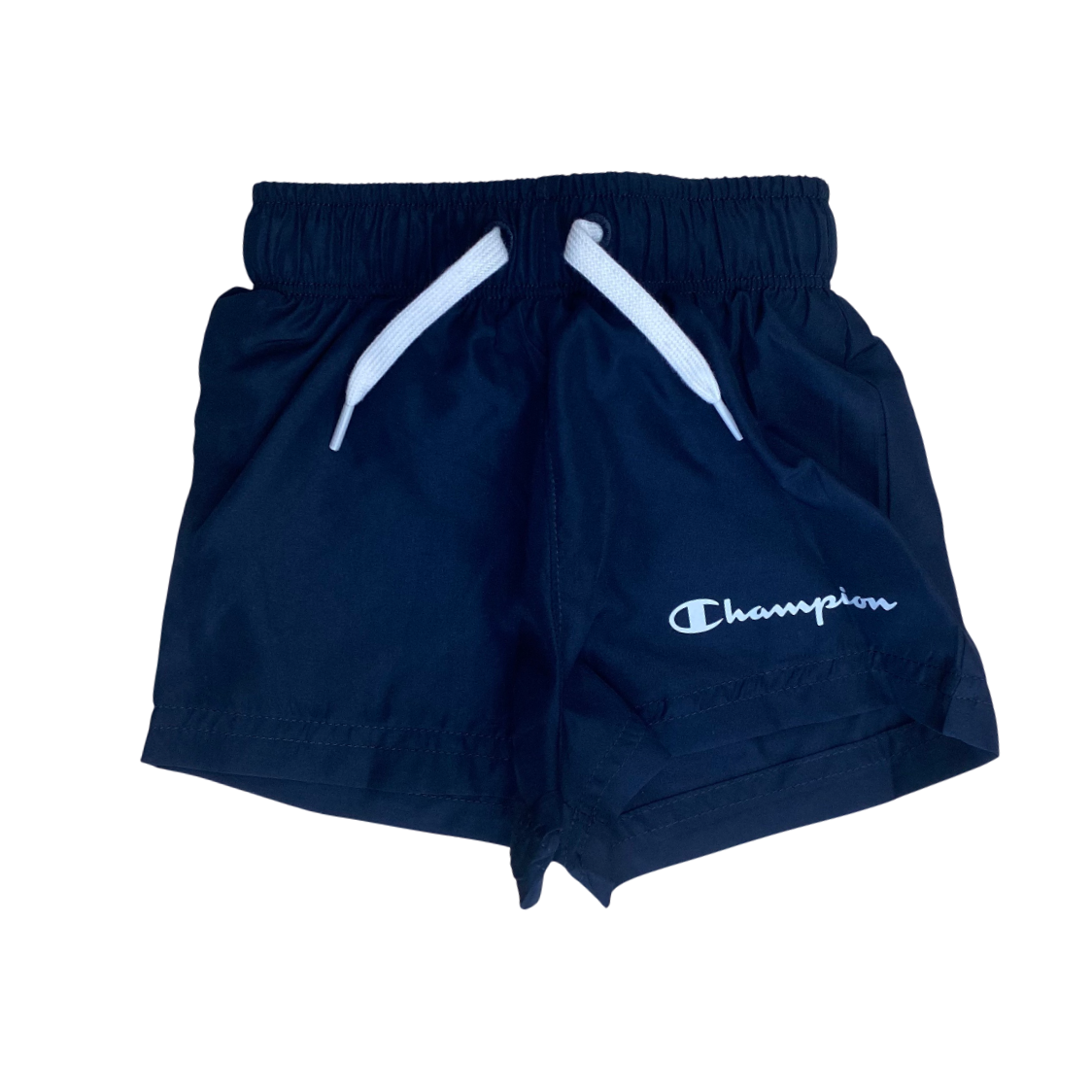 Set estivo Champion per bambini modello 307065 WW001 bianco e blu, completino infant originale - pantaloncino
