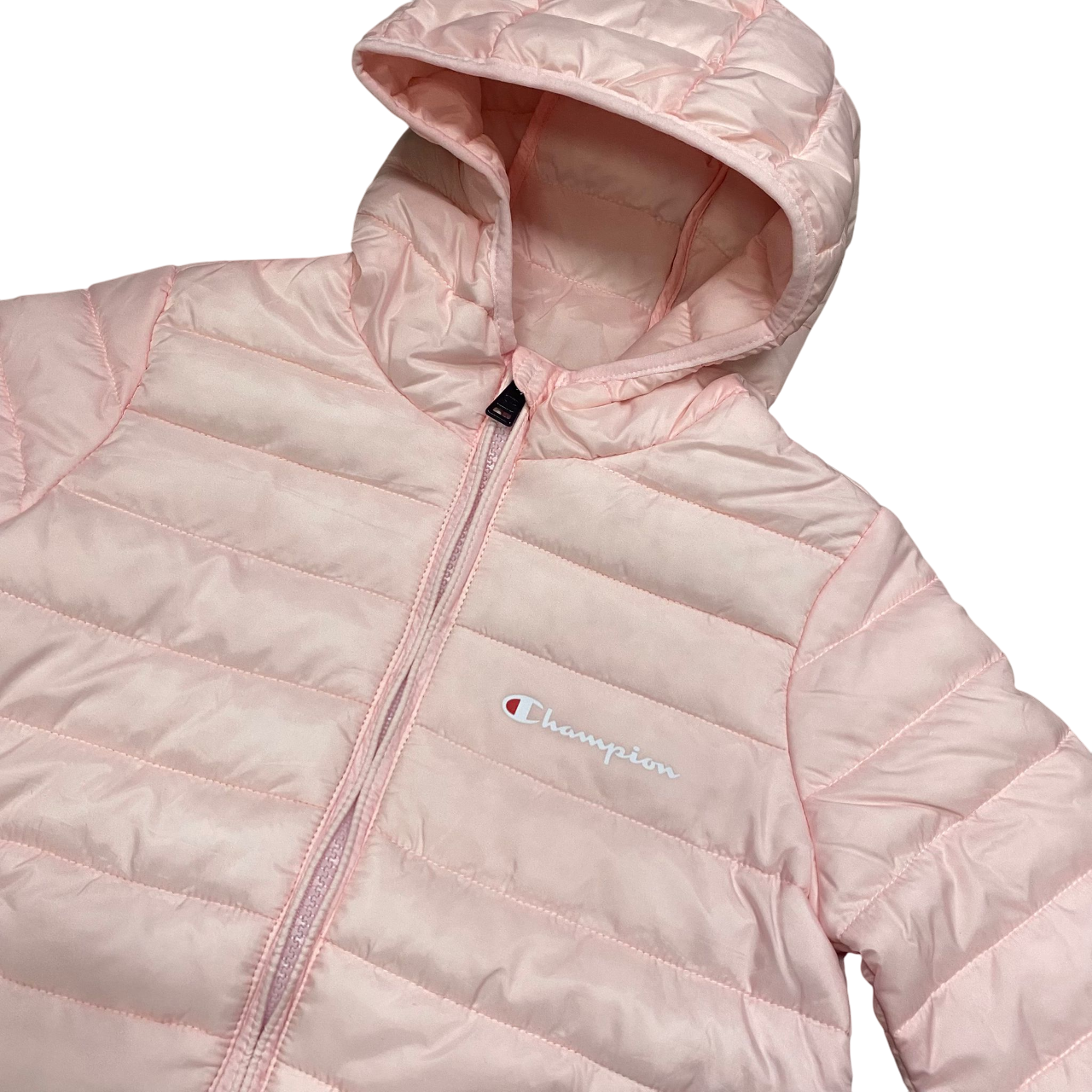 Champion giubbino con cappuccio da ragazza 307135_PS195 rosa
