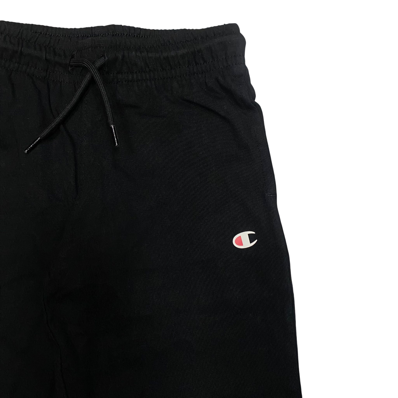 Champion pantalone sportivo da bambino con elastico alla caviglia 307051 KK001 nero