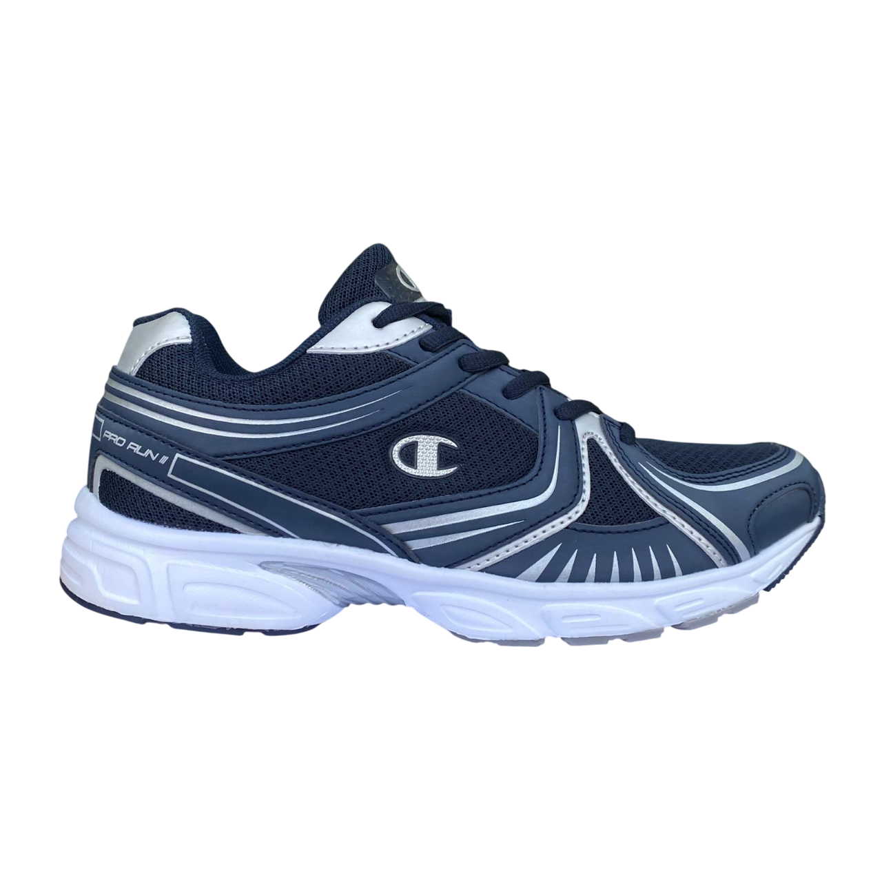 Champion scarpa da ginnastica da uomo Pro Run 3 blu-grigio
