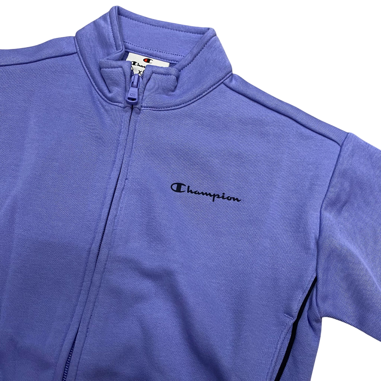 Champion tuta sportiva da bambina con cerniera intera 405140 VS097 violetto-blu