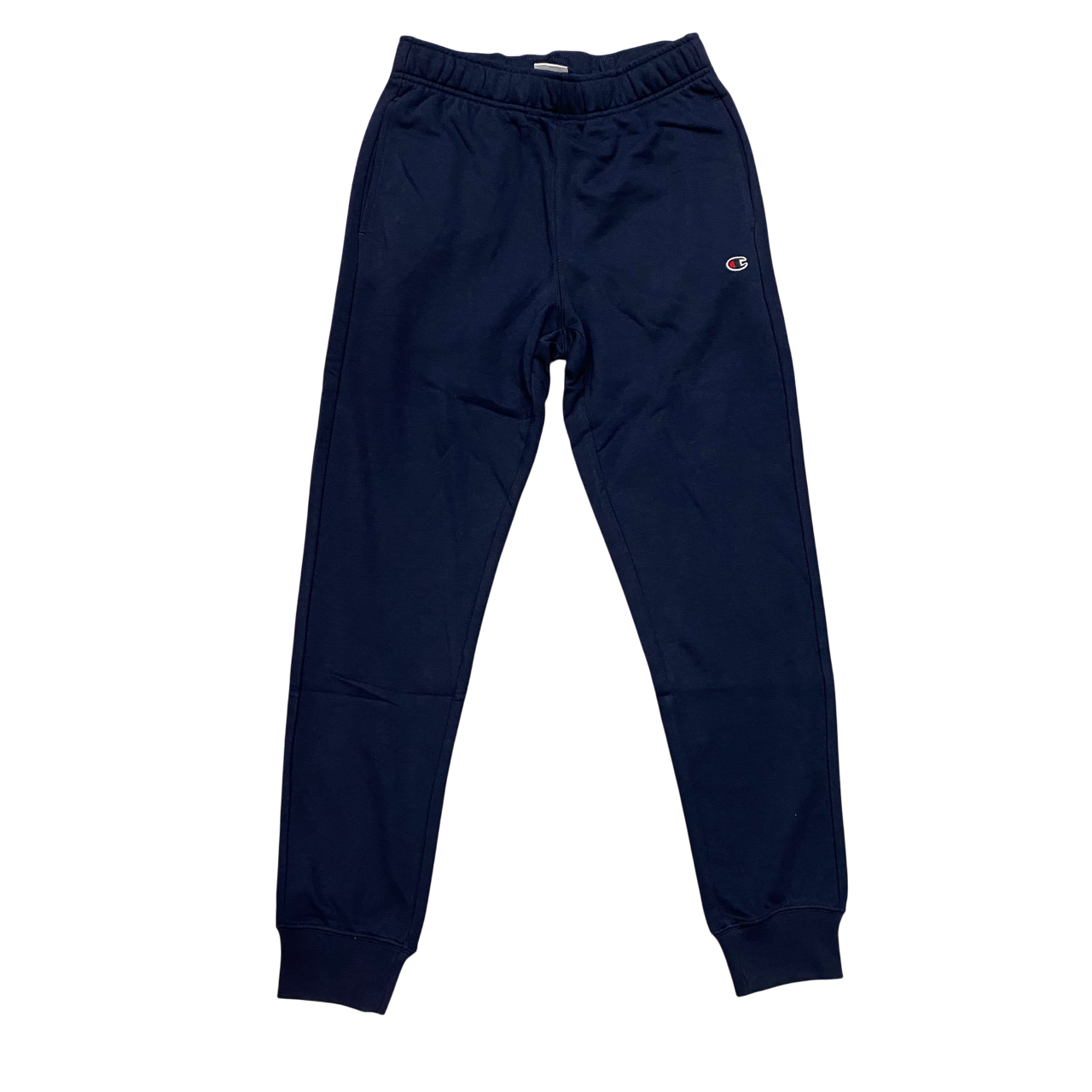 Champion tuta sportiva da uomo in cotone garzato con cappuccio e cerniera intera 221166 BS501 blu