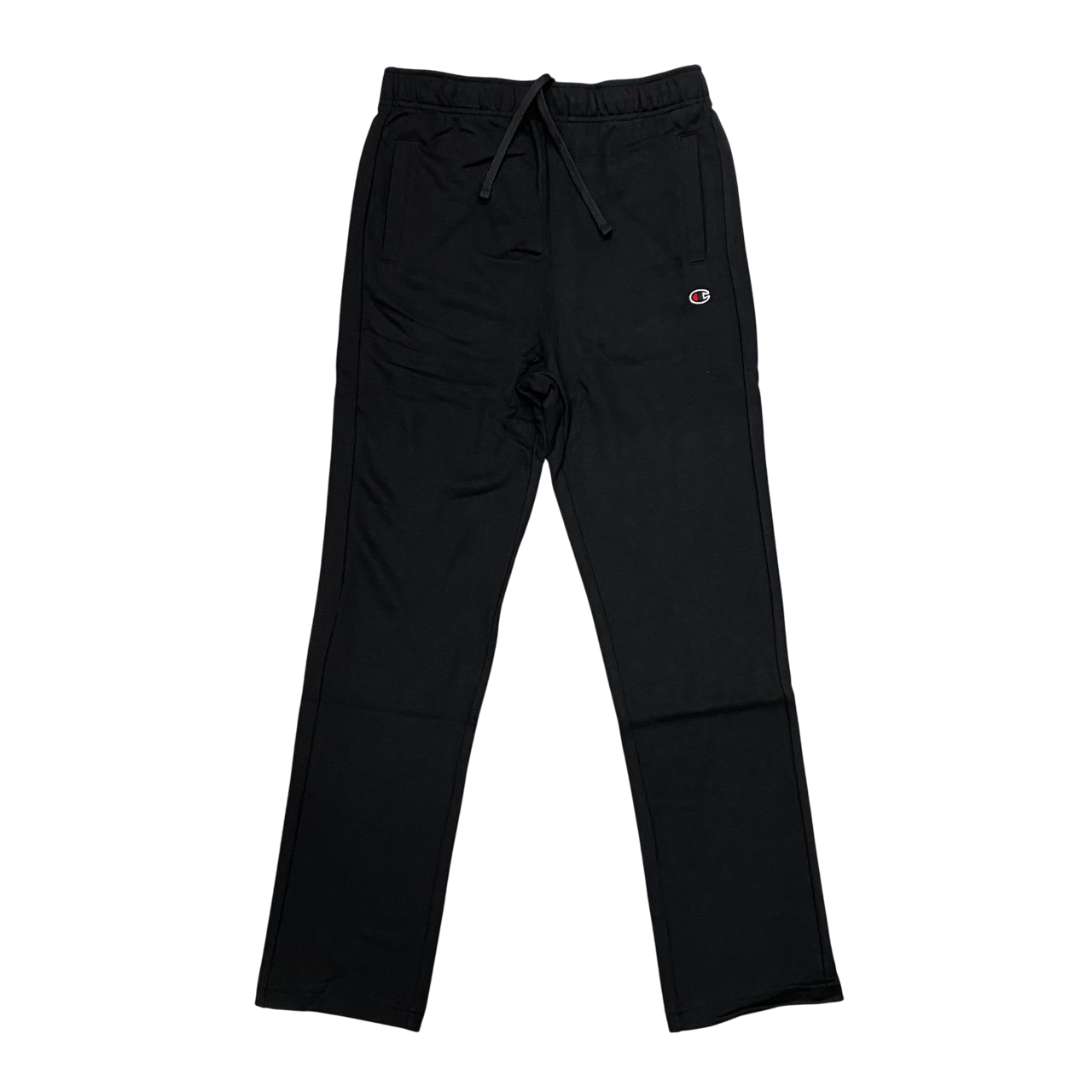 Champion tuta sportiva da uomo in cotone garzato con cerniera intera 221163 KK001 nero