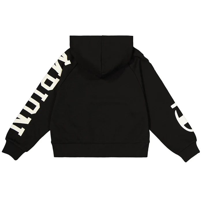 Champion felpa con cappuccio da ragazzai 405022 KK001 nero
