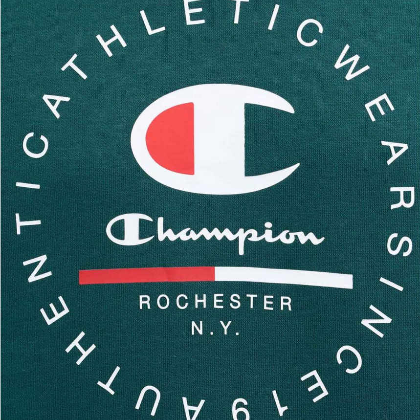 Champion felpa girocollo da bambino 306838 GS502 verde