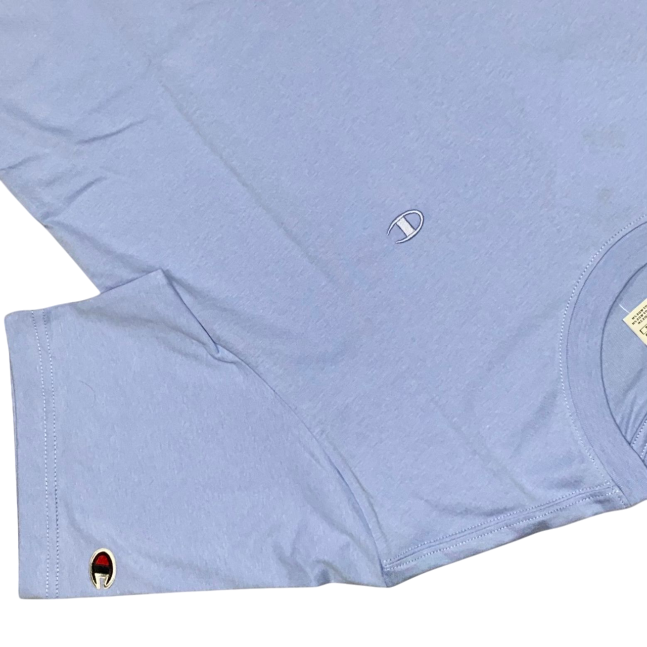 Champion maglietta manica corta da uomo 220278 BS186 celeste