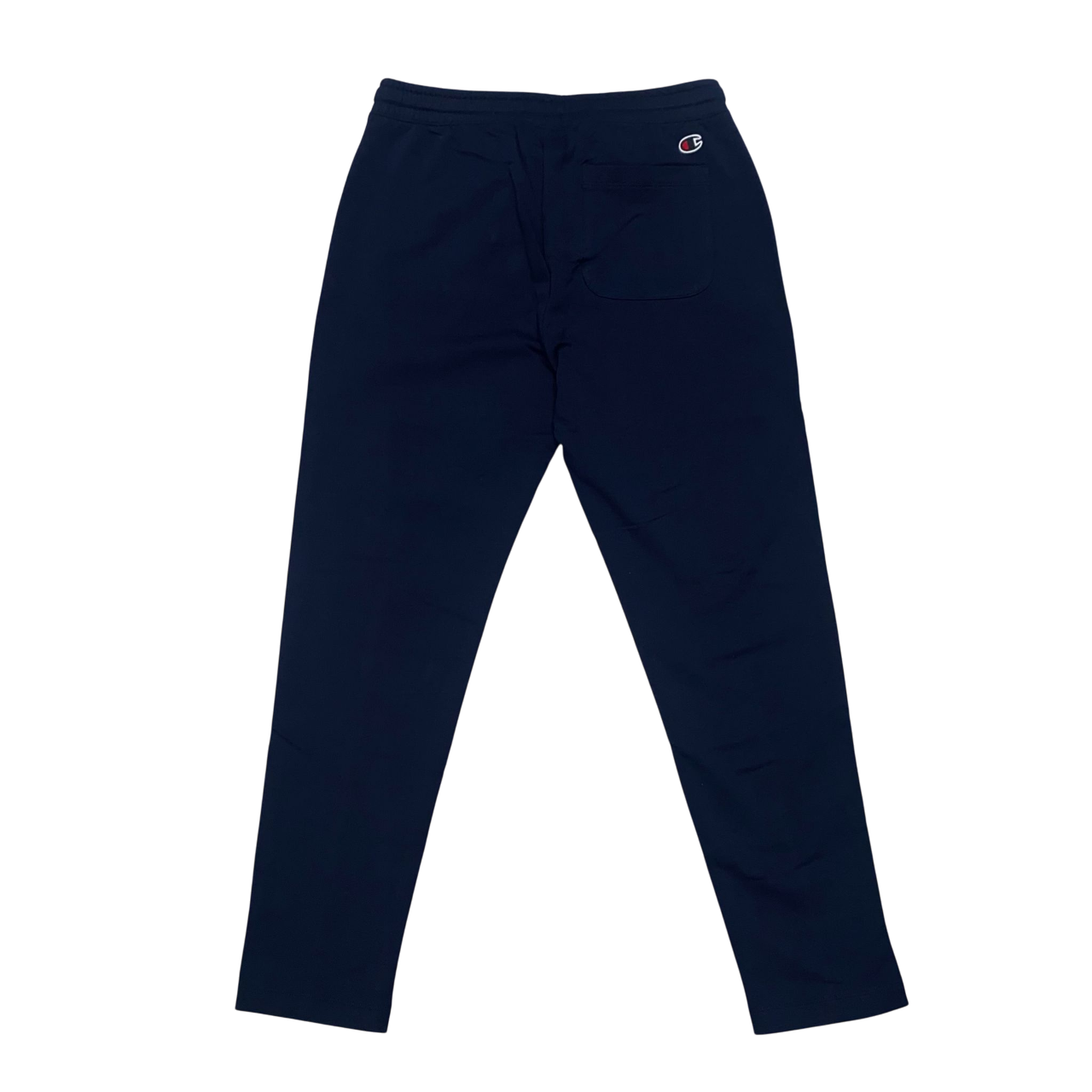 Champion pantalone sportivo da uomo in cotone garzato con orlo dritto 117454 BS501 blu