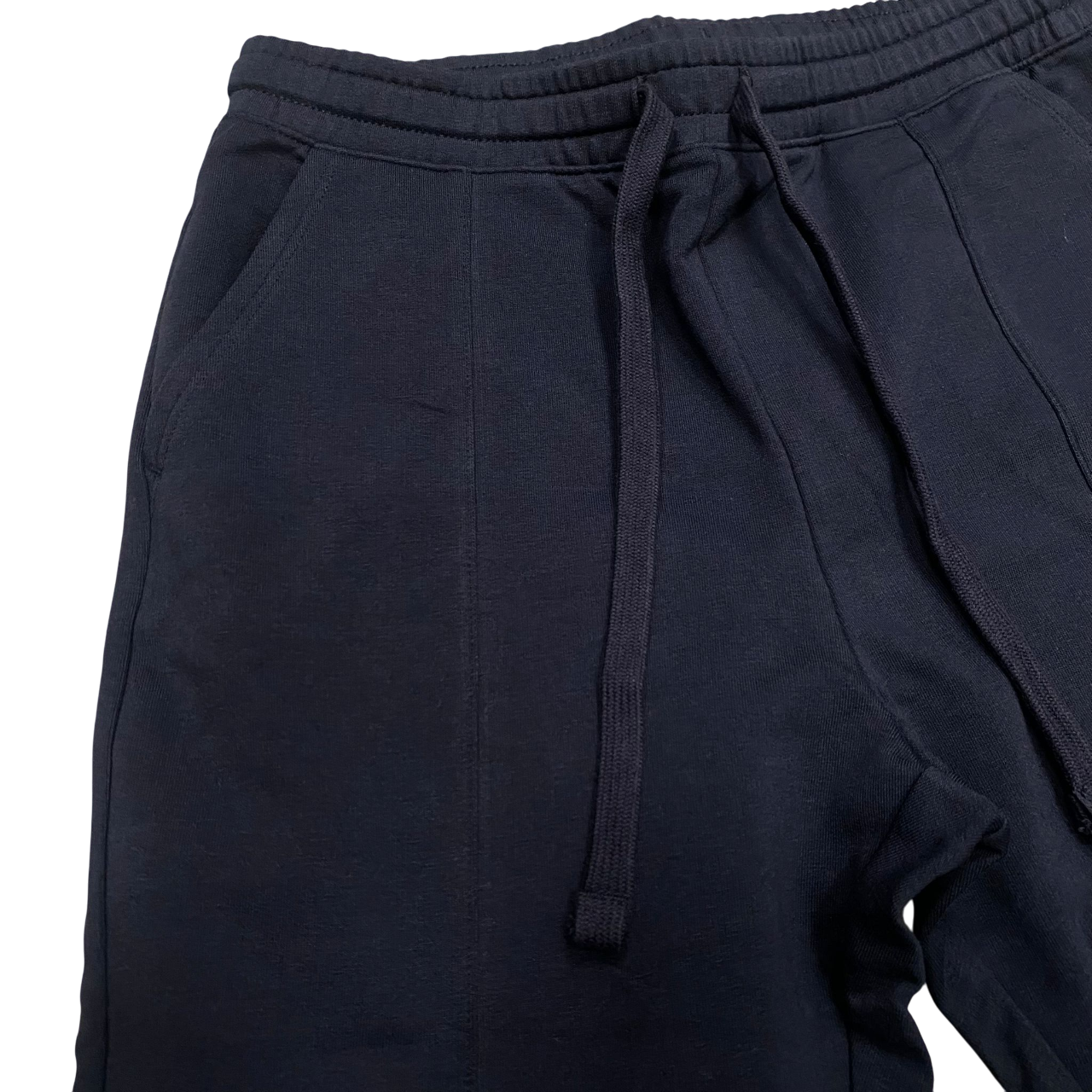 Champion pantalone sportivo da uomo in cotone garzato con orlo dritto 117454 BS501 blu