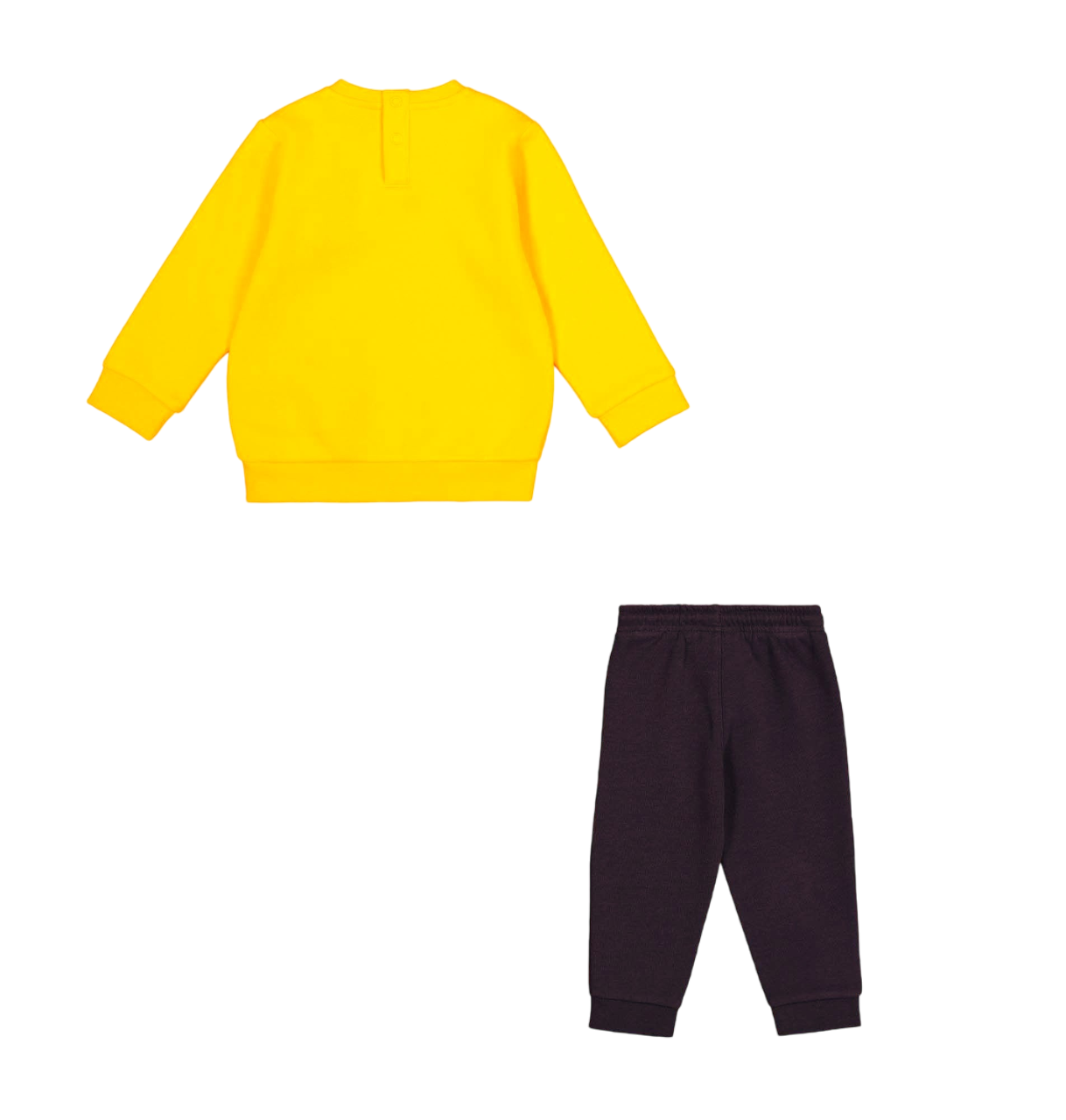 Champion tuta da bambino con felpa girocollo 306847 YS079 giallo-blu