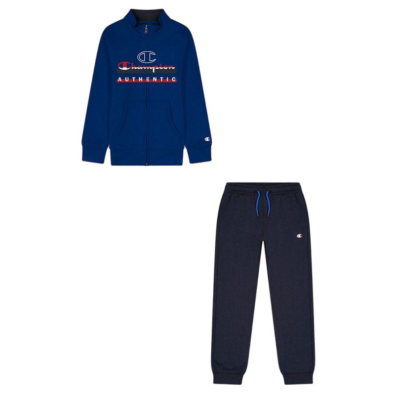 Champion tuta sportiva da ragazzo 306589 BS025 azzurro-blu