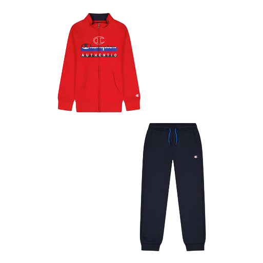 Champion tuta sportiva da ragazzo 306589 RS053 rosso-blu