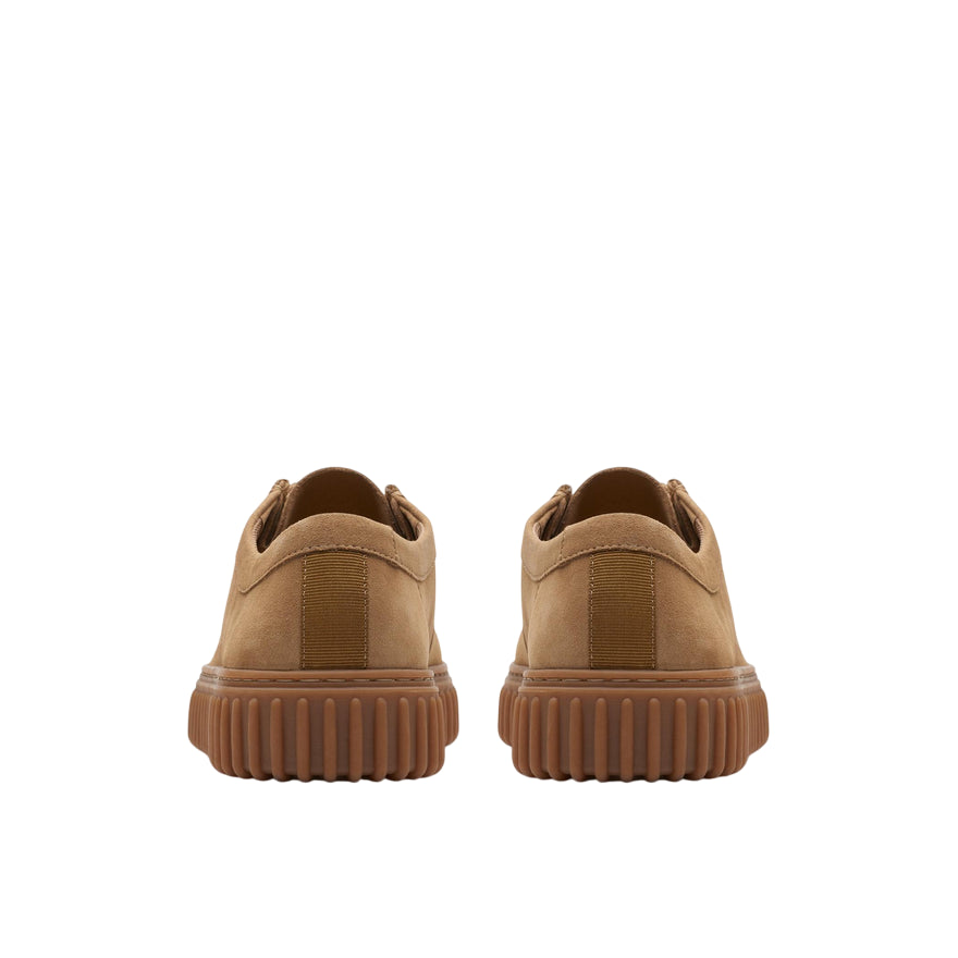 Clarks Torhill Lo 26173471 7 Camoscio Sabbia Scuro - tallone