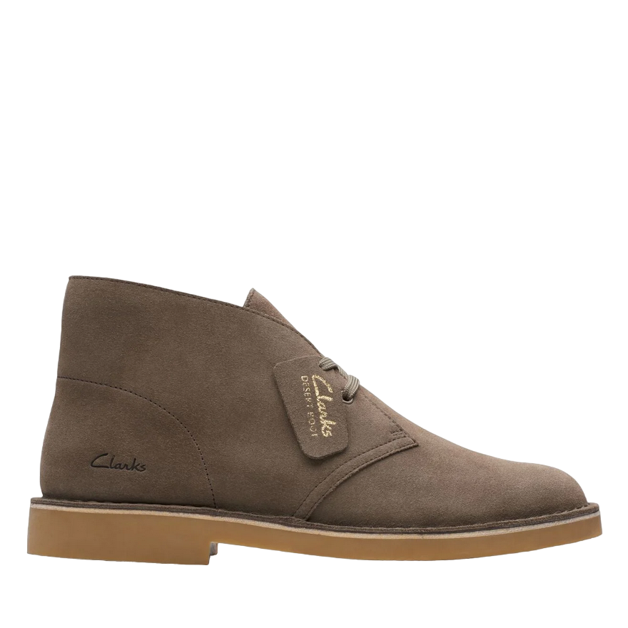 Clarks stivaletto Polacchino da uomo Desert Boot Evo 26175160 grigio pietra