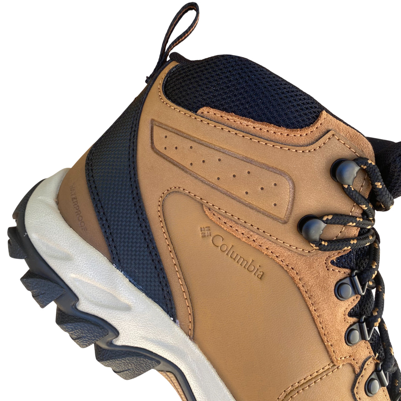 Columbia Scarponcini Hiking Uomo Newton Ridge™ Plus II Waterproof Elk-Black MB3970-291 - tallone