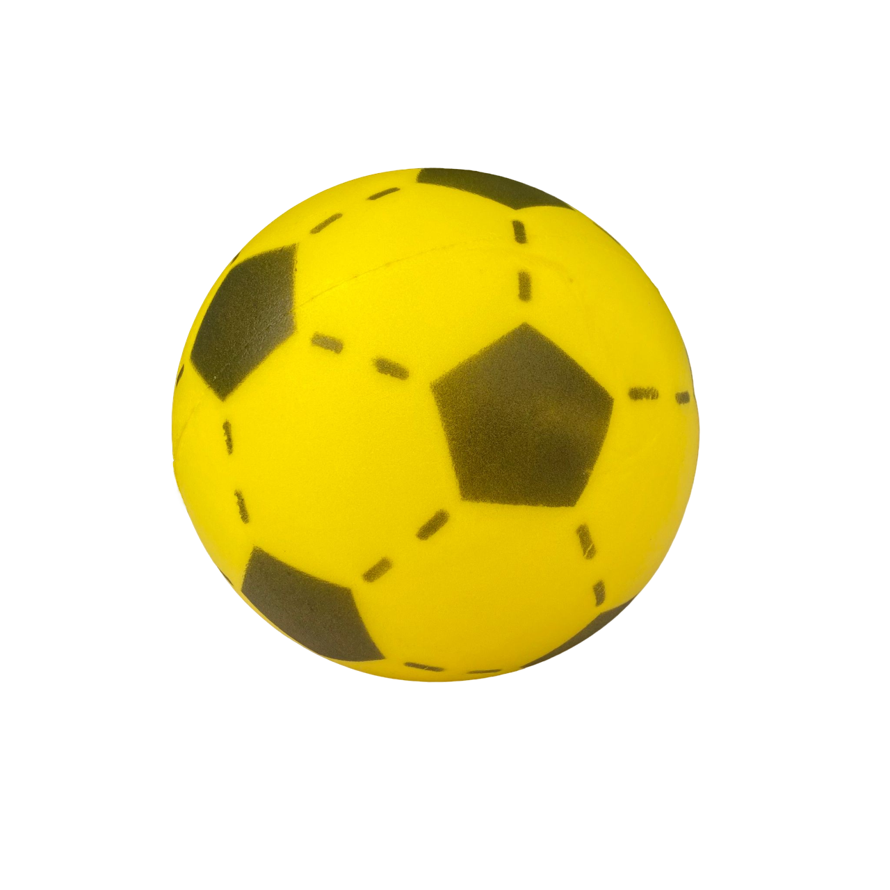 Contes pallone in spugna 82g diametro 12cm giallo