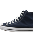 Sneakers Converse All Star Chuck Taylor Classic HI Junior 3J233C blu per ragazzi in tela canvas con design alto, vista laterale