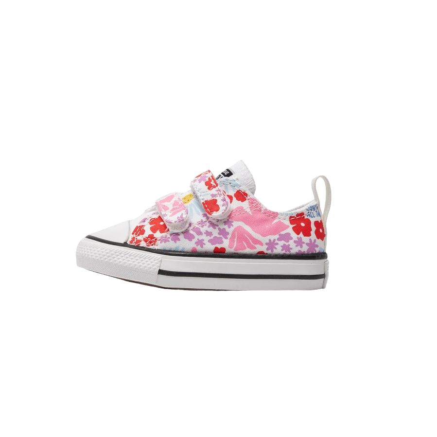 Converse Sneakers Bambina Fantasia Fiori A06340C - 2 Strappi - Sportiamo 1