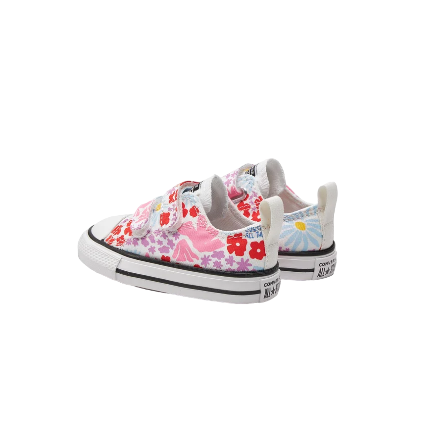 Converse Sneakers Bambina Fantasia Fiori A06340C - 2 Strappi - Sportiamo 4