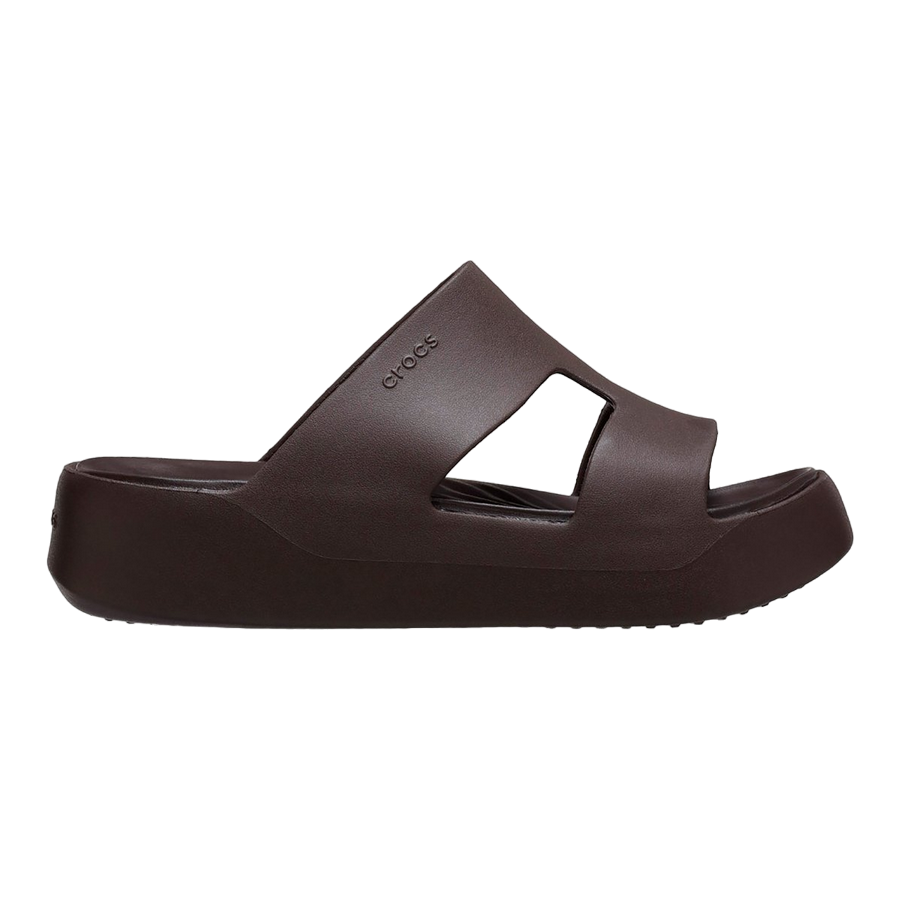 Crocs Ciabatta con zeppa da donna Getaway Platform H-Strap 209409-206 espesso