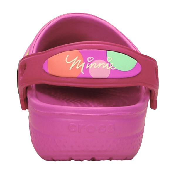 Crocs Creative Minnie™ Jet Set Clog girl's sabot sandal 202693-6U9 pink