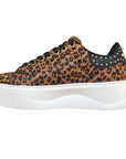 Cult Sneakers Donna Perry 4640 Low Jaguar PONY LEATHER CLW464000 - Vista Laterale Interna