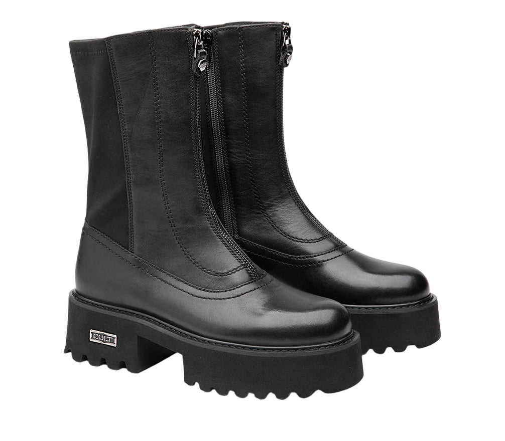 Cult Stivaletto con zip e gambale elastico Cher CLW455900 nero - laterale