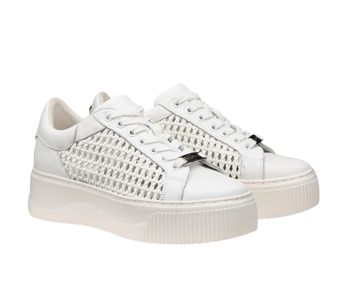 Cult scarpa sneakers da donna in pelle Perry 4237 bianco