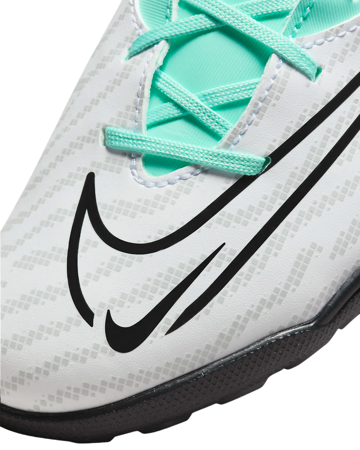 Nike boys' soccer shoe Phantom GX Club TF DD9567-300 turquoise fuchsia black