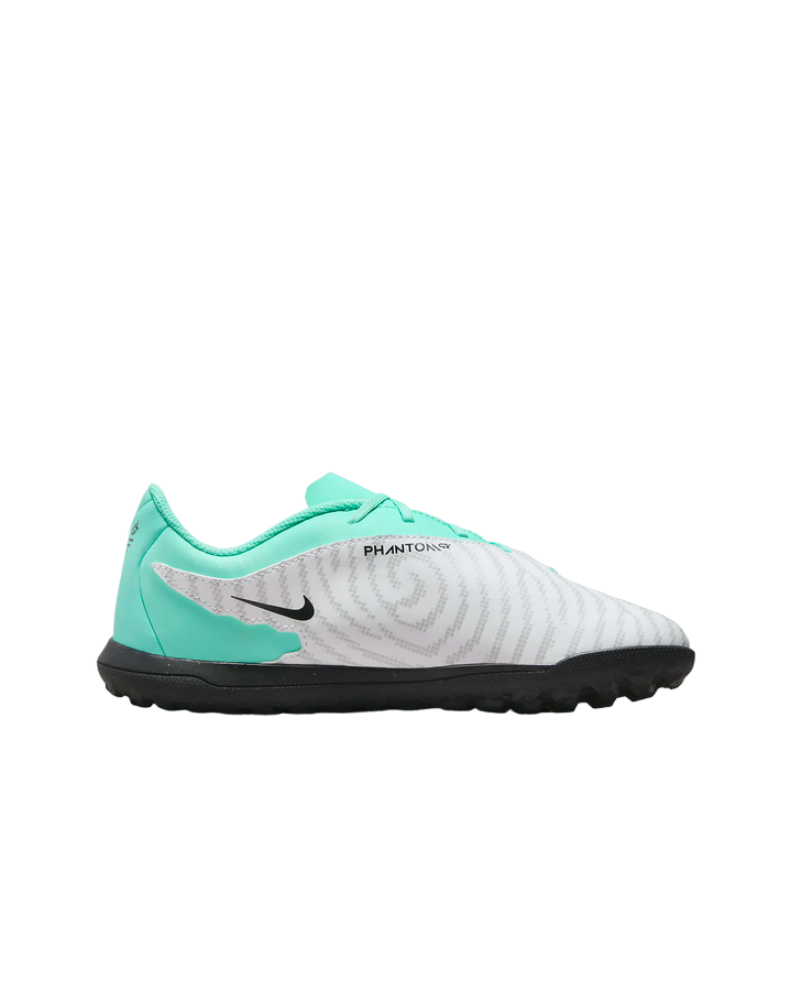 Nike boys' soccer shoe Phantom GX Club TF DD9567-300 turquoise fuchsia black