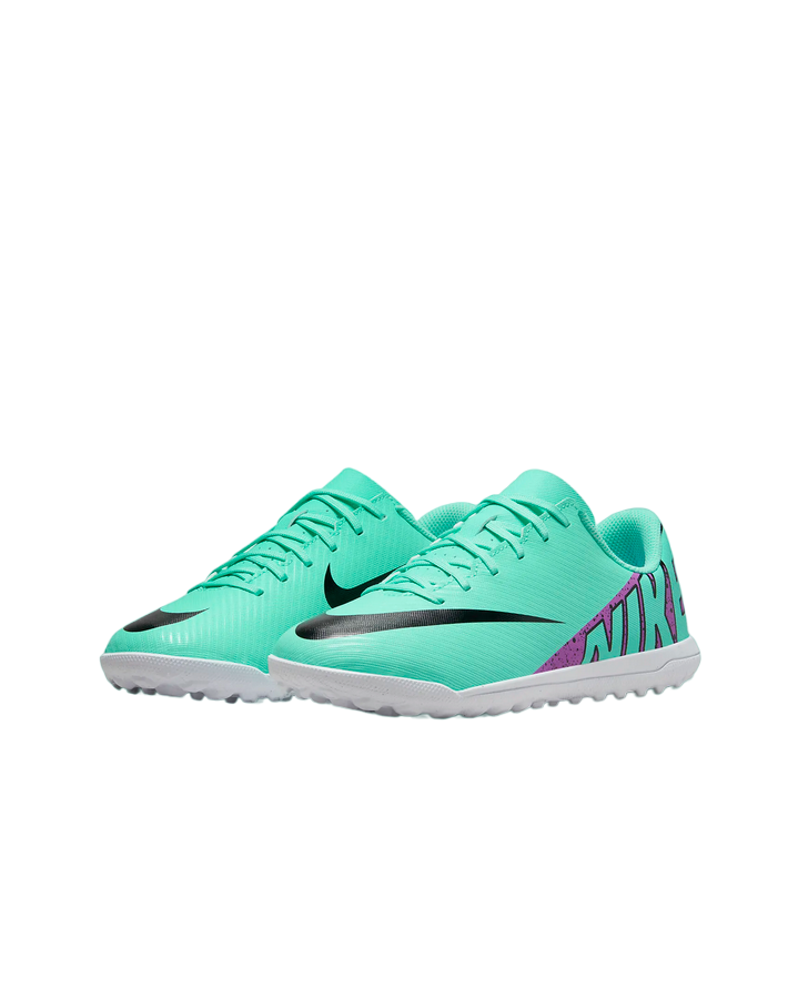 Nike scarpa da calcetto da ragazzo Vapor 15 Club TF DJ5956-300 turchese fucsia nero