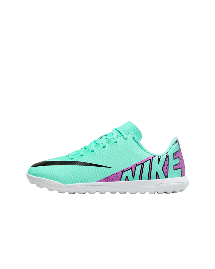 Nike scarpa da calcetto da ragazzo Vapor 15 Club TF DJ5956-300 turchese fucsia nero