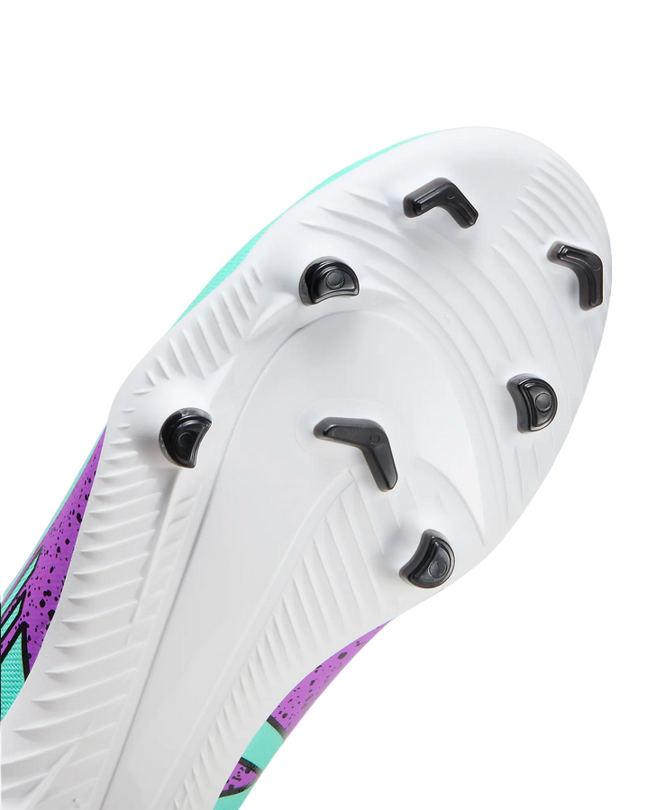 Nike scarpa da calcio da bambino e ragazzo Vapor 15 Club FG/MG DJ5958-300 turchese fucsia nero
